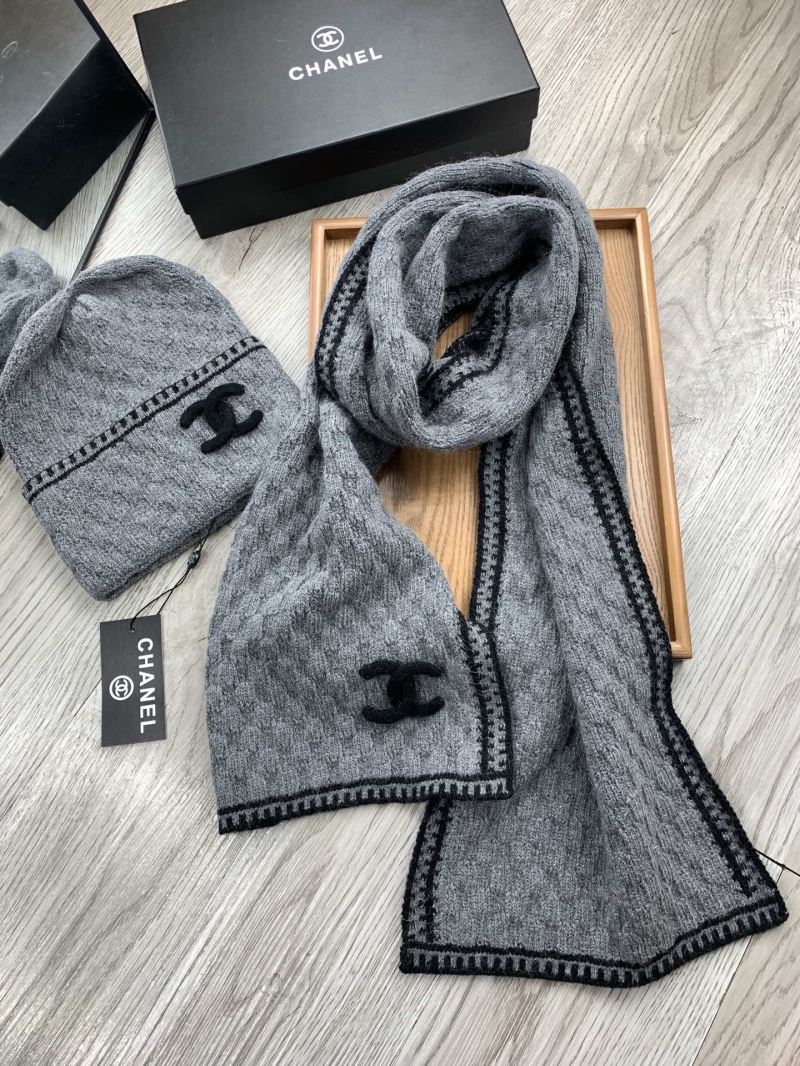 Chanel Caps Scarfs